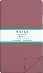 Акция на Простирадло Cosas Ranfors 155х240 Cherry от Rozetka