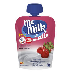 Акція на Йогурт MeMilk Latte Клубника 90 г  ТМ: MeMilk від Antoshka