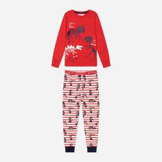 Акція на Дитяча піжама для хлопчика Minoti TB PYJ 53 37671JNR 110-116 см Червона від Rozetka