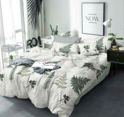 Акція на Простирадло MirSon Бязь Premium 17-0006 Donata 200х220 від Rozetka