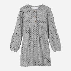 Акція на Дитяче плаття для дівчинки Minoti Kindness 5 37072JNR 104-110 см Сіре від Rozetka