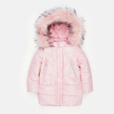 Акція на Дитяча зимова куртка для дівчинки Evolution 19-зд-20 92 см Рожева від Rozetka