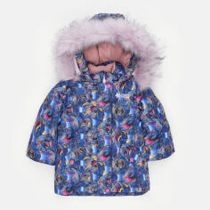 Акція на Дитяча зимова куртка для дівчинки Evolution 32-зд-19 92 см Василькова від Rozetka
