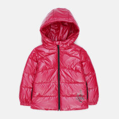 Акція на Дитяча демісезонна куртка для дівчинки Evolution 10-вд-22 104 см Малинова від Rozetka