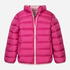 Акція на Дитяча демісезонна куртка для дівчинки Minoti 12COAT 27 37645JNR 104-110 см Малинова від Rozetka