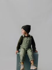 Акция на Дитяча демісезонна шапка-біні для хлопчика Dembohouse Анжель 22.02.024 52 Сіра от Rozetka