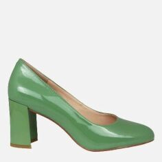 Акція на Жіночі туфлі Blizzarini H6361-502-1611 36 (23 см) Зелені від Rozetka