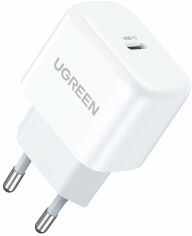 Акция на Ugreen USB-C Wall Charger CD241 20W White (10220) от Y.UA