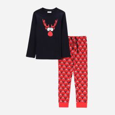 Акція на Піжама (футболка з довгими рукавами + штани) для хлопчика Coccodrillo Pyjamas ZC2448122PJS 116 см Різнокольорова від Rozetka