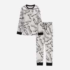 Акція на Дитяча піжама для хлопчика Coccodrillo Pyjamas ZC2448130PJS 104 см Сіра від Rozetka