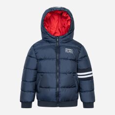 Акция на Дитяча демісезонна куртка для хлопчика Minoti Sound 2 37119JNR 98-104 см Темно-синя от Rozetka