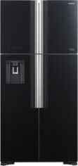 Акція на Багатодверний холодильник HITACHI R-W660PUC7GBK від Rozetka