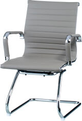 Акція на Крісло Special4You Solano Office Artleather Grey від Rozetka