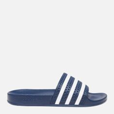 Акція на Чоловічі шльопанці для пляжу Adidas Adilette 288022 46 (11UK) 29.5 см Adiblu/White/Adiblu від Rozetka