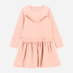 Акция на Дитяча сукня для дівчинки Coccodrillo Romantic Kids ZC2129103ROK 98 см Пудровий/Рожевий от Rozetka