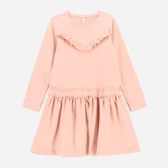 Акція на Дитяче плаття для дівчинки Coccodrillo Romantic Kids ZC2129103ROK 92 см Пудровий/Рожевий від Rozetka