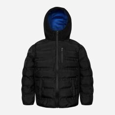 Акция на Дитяча демісезонна куртка для хлопчика Minoti Ready 6 37140JNR 104-110 см Чорна от Rozetka