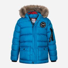 Акція на Дитяча зимова куртка для хлопчика Minoti Sound 1 37118JNR 98-104 см Синя від Rozetka