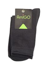 Акція на Шкарпетки чоловiчi AmiGO В8, чорні, розмір 25 від Eva