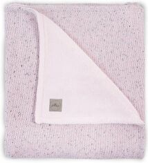 Акція на Одеяло Jollein 75x100 см Confetti вязка винтажно-розовое/флис від Stylus