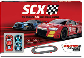 Акція на Гоночный электрический трек Scale Competition Xtreme Gt Race + 2 автомодели Audi и Mercedes 1:32 від Stylus