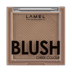 Акція на Рум’яна для обличчя LAMEL Make Up Cheek Colour 404 Taupe, 3.8 г від Eva