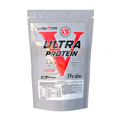 Акция на Дієтична добавка протеїн Vansiton Ultra Protein Полуниця, 3.2 кг от Eva