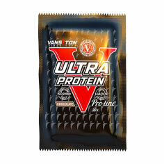 Акция на Дієтична добавка протеїн Vansiton Ultra Protein Шоколад, 30 г от Eva