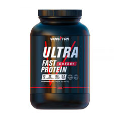 Акция на Дієтична добавка протеїн Vansiton Ultra Fast Protein Вишня, 1.3 кг от Eva