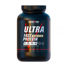 Акція на Харчова добавка протеїн Vansiton Ultra Fast Protein Ваніль, 1.3 кг від Eva