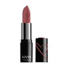Акция на Сатинова помада для губ NYX Professional Makeup Shout Loud Satin Lipstick 04 Chic, 3.5 г от Eva