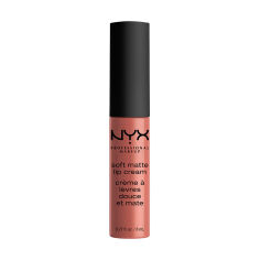 Акція на Рідка матова помада для губ NYX Professional Makeup Soft Matte Lip Cream 19 Cannes, 8 мл від Eva
