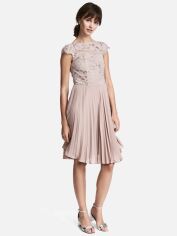 Акція на Сукня міді літня жіноча H&M XAZ060094GUVV 40 Бежева від Rozetka