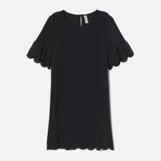 Акція на Сукня-футболка міні літня жіноча H&M 0873895001 40 Чорна від Rozetka