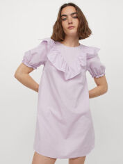 Акция на Сукня міні літня жіноча H&M 0913717002 32 Фіолетова от Rozetka