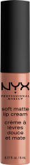 Акция на Рідка помада для губ NYX Professional Makeup Soft Matte Lip Cream 09 Abu Dhabi от Rozetka