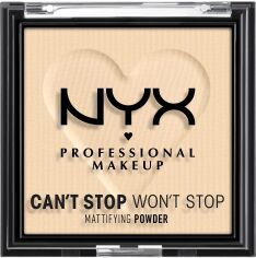 Акция на Матувальна пудра для обличчя NYX Professional Makeup Can`t Stop Won`t Stop 1 Fair 6 г от Rozetka