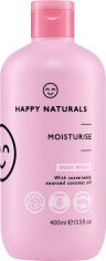 Акция на Гель для душу Happy Naturals Зволоження 400 мл от Rozetka