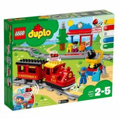 Акція на Конструктор Lego Duplo Поезд на паровой тяге (10874) від Stylus