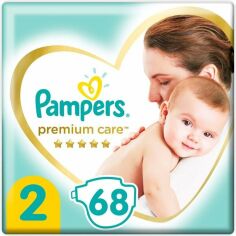 Акция на PAMPERS Детские подгузники Premium Care Mini 68шт от MOYO