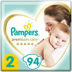 Акція на PAMPERS Детские подгузники Premium Care Mini (4-8 кг) Джамбо 94шт від MOYO
