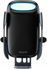 Акція на Baseus Car Holder Air Vent Wireless Charger Milky Way 15W Black (WXHW02-01) від Y.UA