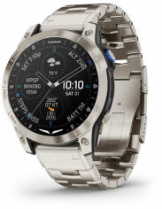 Акція на Garmin D2 Mach 1 Aviator Smartwatch with Vented Titanium Bracelet (010-02582-51) від Y.UA