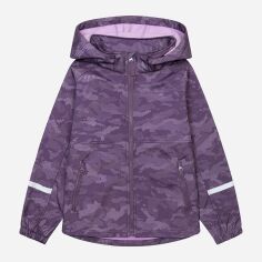 Акція на Дитяча демісезонна куртка для дівчинки Minoti 12COAT 32 37650KID 86-92 см Фіолетова від Rozetka