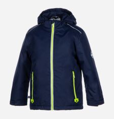 Акция на Дитяча демісезонна куртка для хлопчика Huppa Terrel 18150010-00086 86 см Темно-синя от Rozetka