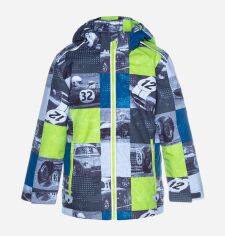 Акция на Дитяча демісезонна куртка для хлопчика Huppa Terrel 18150010-02147 86 см Лаймова от Rozetka