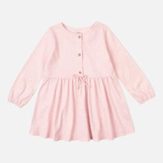 Акция на Дитяче плаття для дівчинки KRAKO 3004D21 92-98 см Рожева от Rozetka