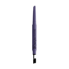 Акція на Підводка для очей зі щіточкою для розтушовки NYX Professional Makeup Epic Smoke Liner 07 Violet Flash, 0.17 г від Eva