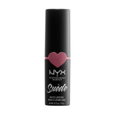 Акция на Матова помада для губ NYX Professional Makeup Suede Matte Lipstick 28 Soft Spoken, 3.5 г от Eva