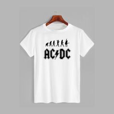 Акція на Футболка Likey AC/DC M150-0401 3XL Біла від Rozetka